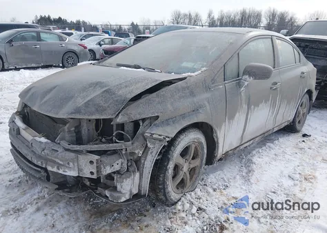 2014 Honda Civic Lx z USA, uszkodzony, nr VIN 2HGFB2F5XEH519256